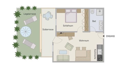 plan of the room Hirzer