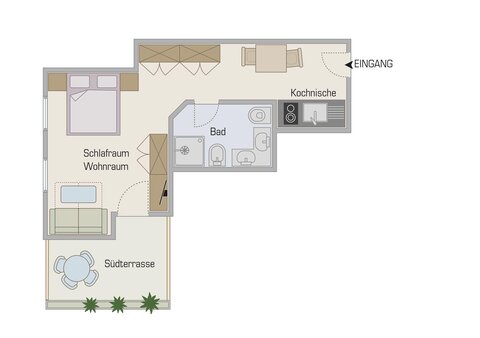 plan of the room Hirzer